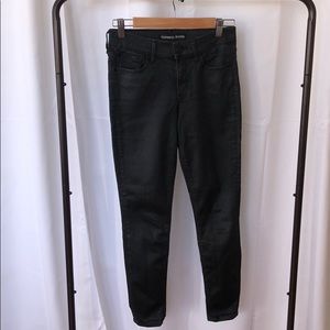 Express Black Ankle Jeans